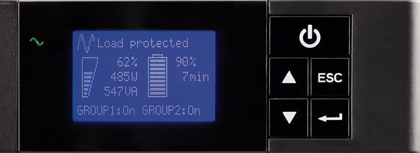 Eaton Джерело безперебійного живлення 5P 850i Rack1U 9210-3358 фото