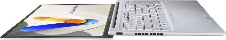 Ноутбук ASUS Vivobook 16X X1605VAP-MB024 16" WUXGA IPS, Intel 5 120U, 16GB, F512GB, UMA, noOS, Сріблястий 90NB13W2-M000V0 фото