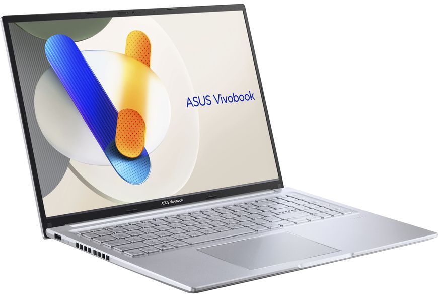 Ноутбук ASUS Vivobook 16X X1605VAP-MB024 16" WUXGA IPS, Intel 5 120U, 16GB, F512GB, UMA, noOS, Сріблястий 90NB13W2-M000V0 фото