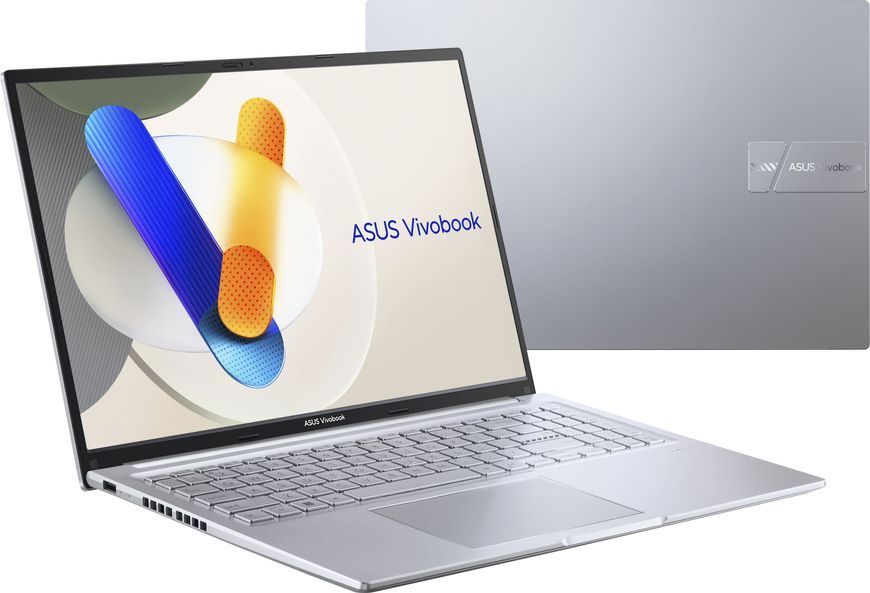 Ноутбук ASUS Vivobook 16X X1605VAP-MB024 16" WUXGA IPS, Intel 5 120U, 16GB, F512GB, UMA, noOS, Сріблястий 90NB13W2-M000V0 фото