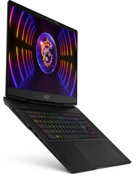 MSI Ноутбук Stealth Studio 17.3" QHD+, Intel i7-13700H, 32GB, F1TB, NVD4070-8, DOS, чорний STEALTH_A13VG-018XUA фото