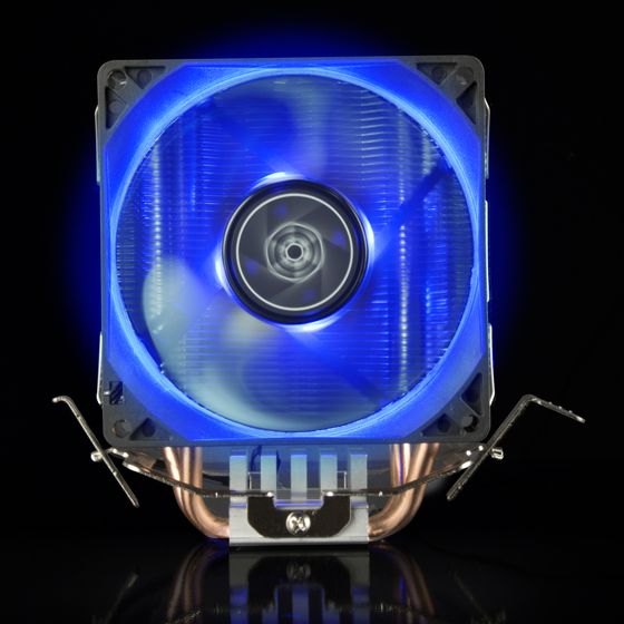 SilverStone Процесорний кулер KRYTON KR03 LED, LGA1366, 1200, 115X, 775, AM5, AM4, AM3, AM3+, AM2, AM2+, FM1, FM2, TDP65W