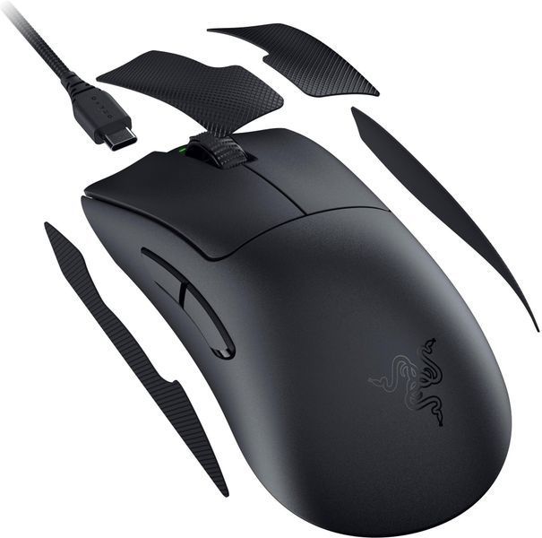 Razer Мышь Deathadder V3 Pro, USB-A/WL/BT, чёрный