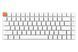 Keychron Клавиатура механическая K3 84Key, Gateron Blue, BT/USB-A, Low Profile, EN/UKR, No Led, White