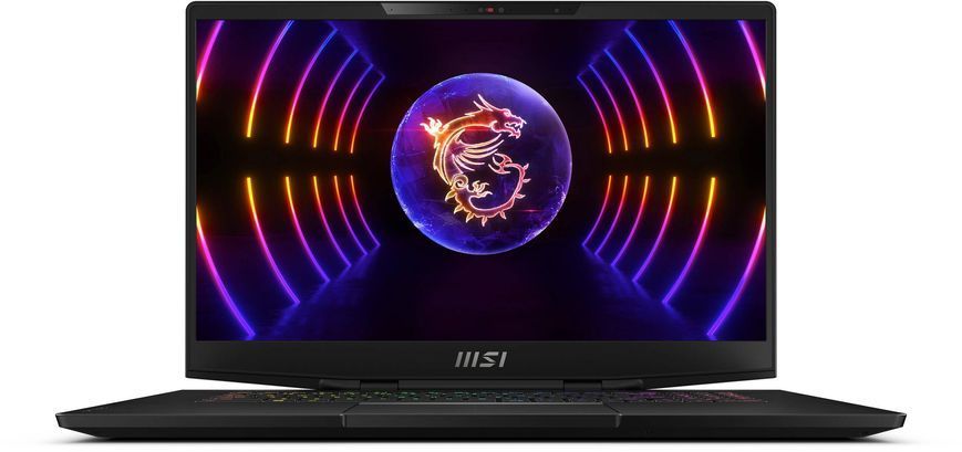 MSI Ноутбук Stealth Studio 17.3" QHD+, Intel i7-13700H, 32GB, F1TB, NVD4070-8, DOS, чорний STEALTH_A13VG-018XUA фото