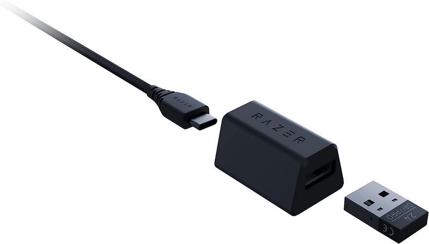 Razer Мышь Deathadder V3 Pro, USB-A/WL/BT, чёрный
