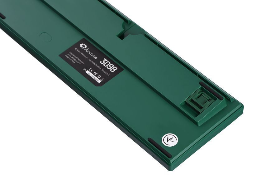 Akko Клавіатура механічна 3098S London 98Key, TTC Speed Silver, USB-A, Hot-swappable, EN/UKR, RGB, Зелений