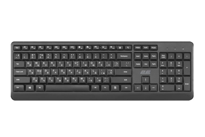 2E Клавіатура KS220 WL Black