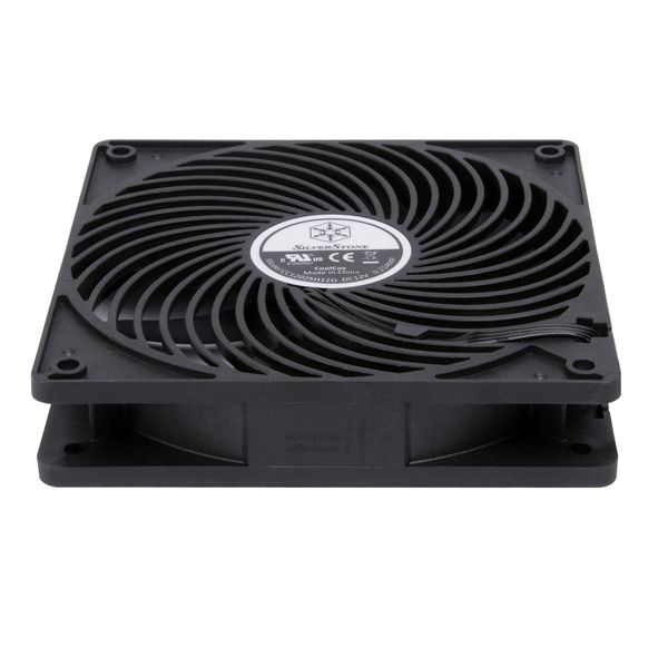 SilverStone Корпусный вентилятор Air Penetrator AP120I-PRO, 120мм, 2000rpm, 4pinPWM, 38.9dBa, чёрный