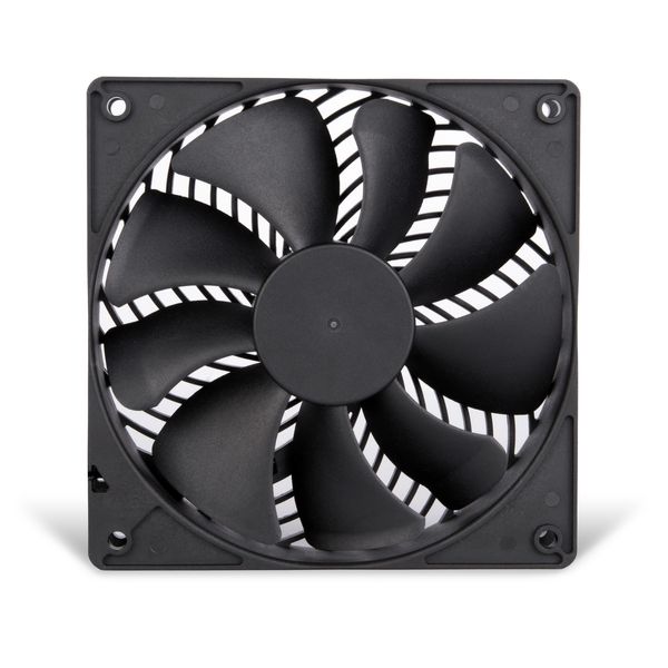 SilverStone Корпусний вентилятор Air Penetrator AP120I-PRO 120мм, 2000rpm, 4pinPWM, 38.9dBa, чорний