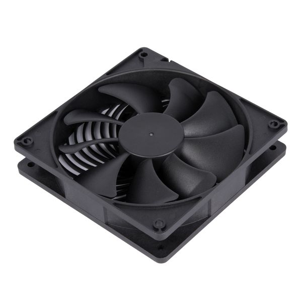 SilverStone Корпусний вентилятор Air Penetrator AP120I-PRO 120мм, 2000rpm, 4pinPWM, 38.9dBa, чорний