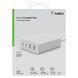 Belkin Сетевое ЗУ Home Charger 108W GAN Dual USB-С/USB-A