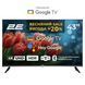 Телевізор 43" 2E LED 4K 60Hz Smart Google TV Black