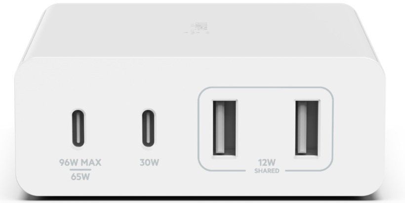 Belkin Мережевий ЗП Home Charger 108W GAN Dual USB-С/USB-A