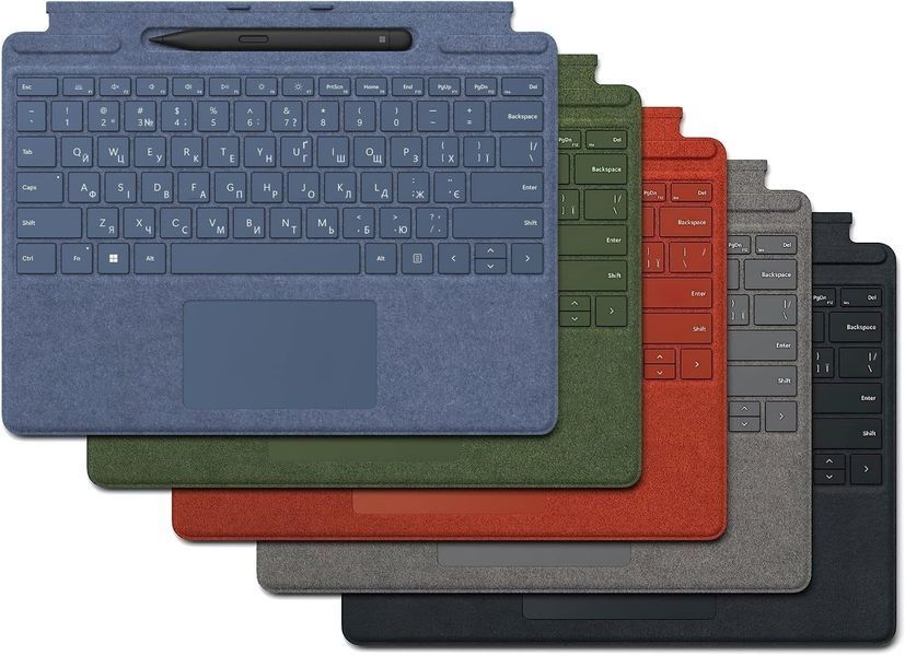 Microsoft Комплект Surface Pro 9 (клавиатура Pro Signature Sapphire + стилус Surface Slim Pen 2) 8X8-00095 фото