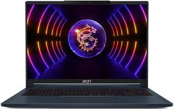 MSI Ноутбук Stealth Studio 16 QHD, Intel i7-13700H, 16GB, F1TB, NVD4060-8, DOS, чорний STEALTH_16_A13VF-417XUA фото