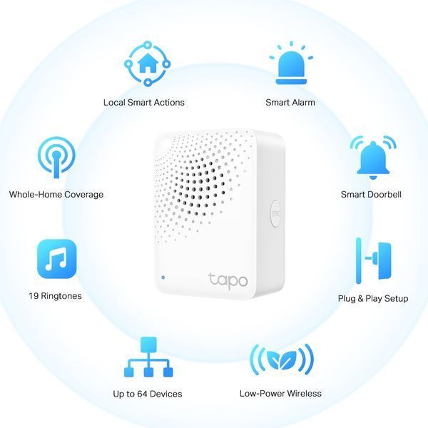 TP-Link Умный хаб со звонком Tapo H100