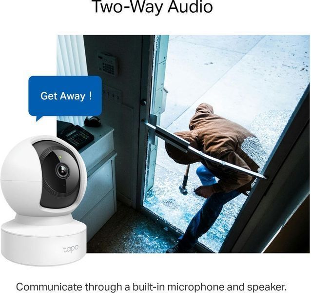 TP-Link IP-Камера Tapo C212 3MP N300 microSD motion detection