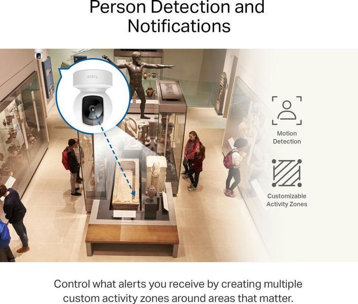 TP-Link IP-Камера Tapo C212 3MP N300 microSD motion detection