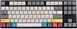 Varmilo Клавіатура механічна VEM87 CMYK 87Key, EC V2 Sakura, USB-A, EN/UKR, White Led, Чорний
