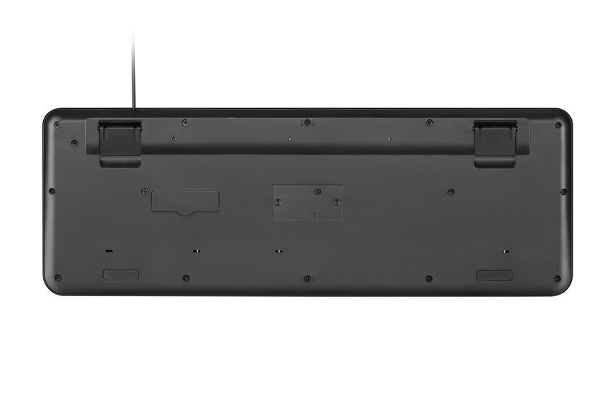 2E Клавиатура мембранная KS130 105key, USB-A, EN/UK/RU, чёрный
