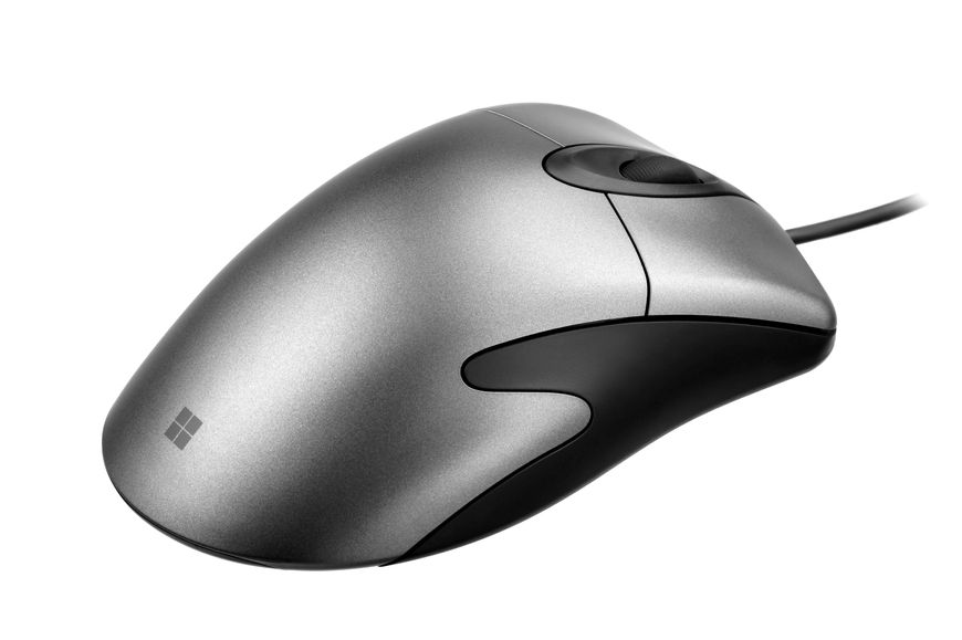 Microsoft Мышь Classic, USB-A, серый