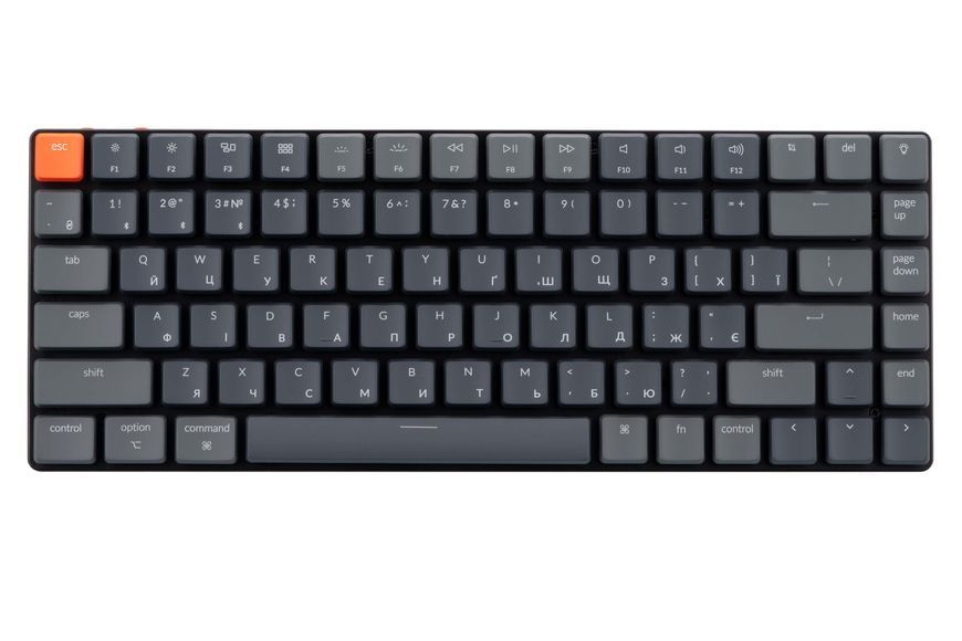 Keychron Клавиатура K3 84 Key Gateron Brown RGB WL UA Black