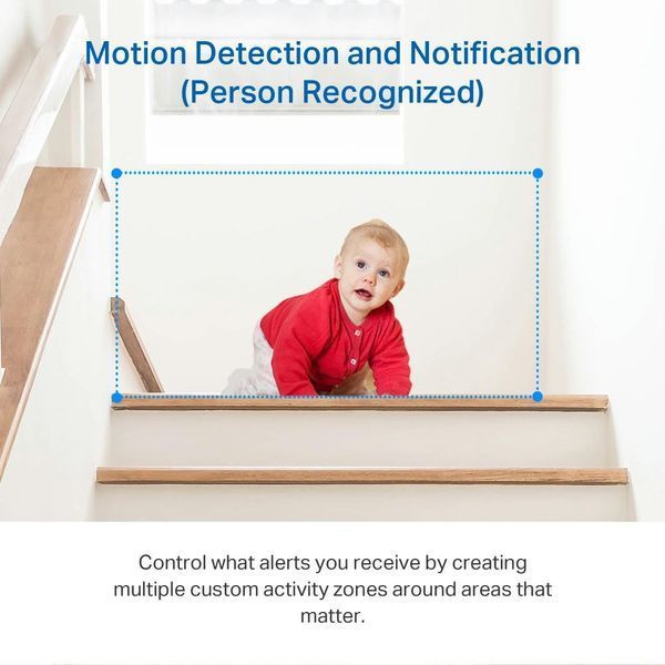 TP-Link IP-Камера Tapo C211 3MP N300 microSD motion detection чорна