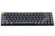 Keychron Клавиатура механическая K3 84Key, Gateron Blue, BT/USB-A, Low Profile, EN/UKR, RGB, Black