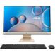 ASUS Персональний комп'ютер моноблок M3400WYAK-BA027M 23.8" FHD AG, AMD R7-5825U, 8GB, F512GB, UMA, WiFi, кл+м, без ОС, золотистий