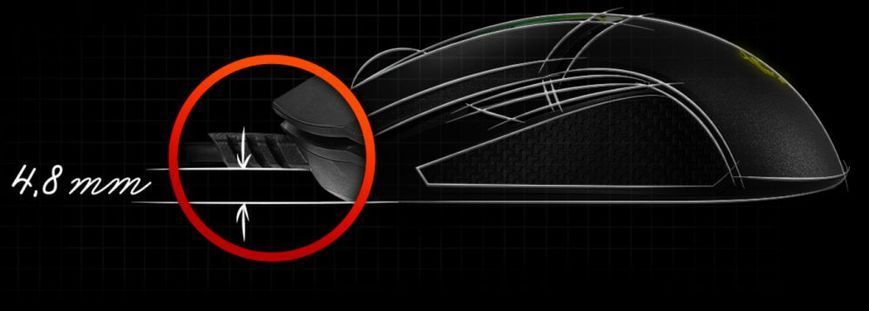MSI Миша Clutch GM30 Black GAMING Mouse