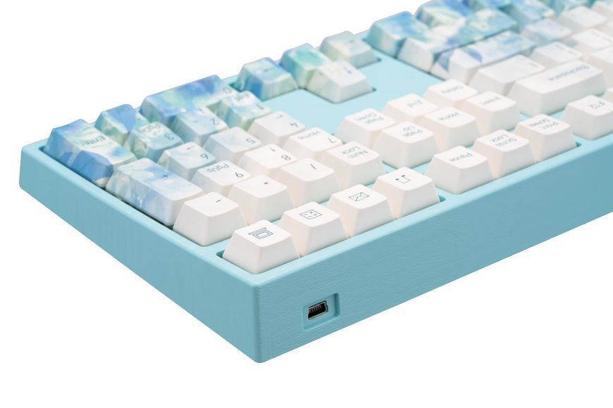 Varmilo Клавіатура механічна MA108 Jasmine 108Key, EC V2 Ivy, USB-A, EN, White Led