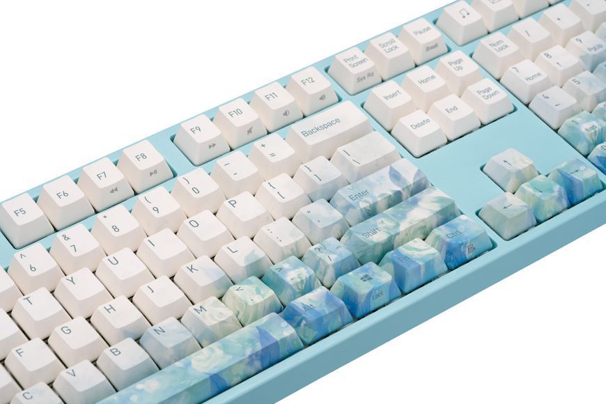 Varmilo Клавіатура механічна MA108 Jasmine 108Key, EC V2 Ivy, USB-A, EN, White Led