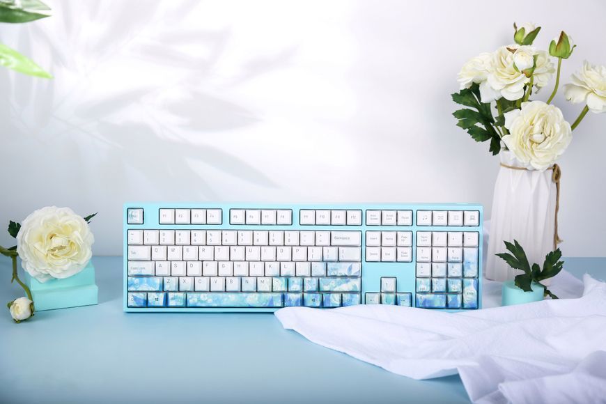 Varmilo Клавіатура механічна MA108 Jasmine 108Key, EC V2 Ivy, USB-A, EN, White Led