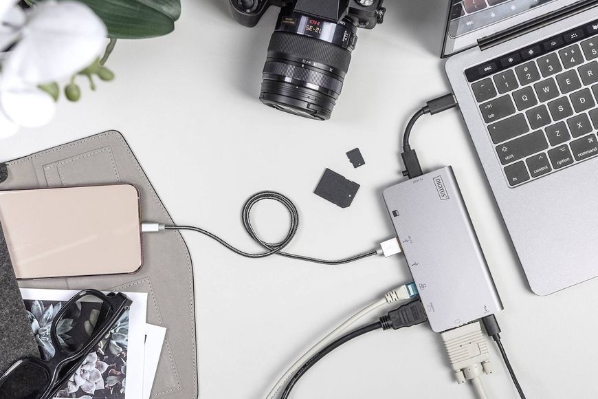 Digitus Док-станция Travel USB-C, 8 Port DA-70877 фото