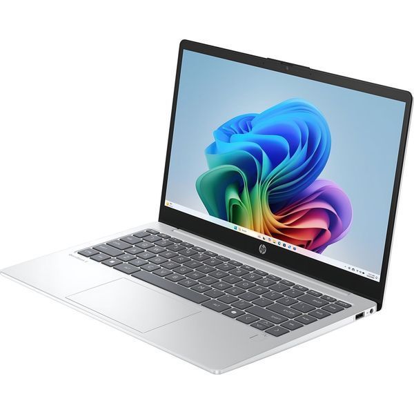 Ноутбук HP OmniBook 3 14-ha0003ua 14" FHD AG, AMD AI 5 340, 16GB, F512GB, UMA, Win11, сріблястий BV5U2EA фото
