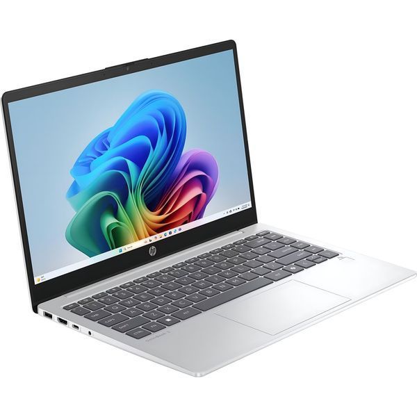 Ноутбук HP OmniBook 3 14-ha0003ua 14" FHD AG, AMD AI 5 340, 16GB, F512GB, UMA, Win11, сріблястий BV5U2EA фото