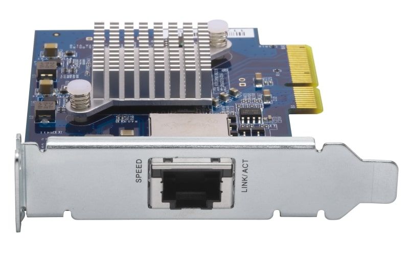 QNAP Адаптер Network Card Dual-port BASET 10GbE PCIe Gen2 x4