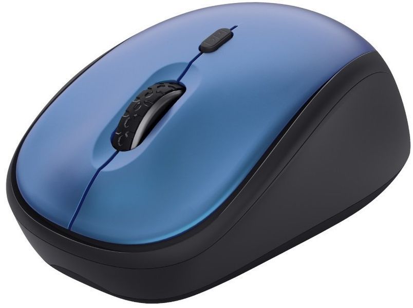 Trust Мышь Yvi+ Silent WL ECO BLUE
