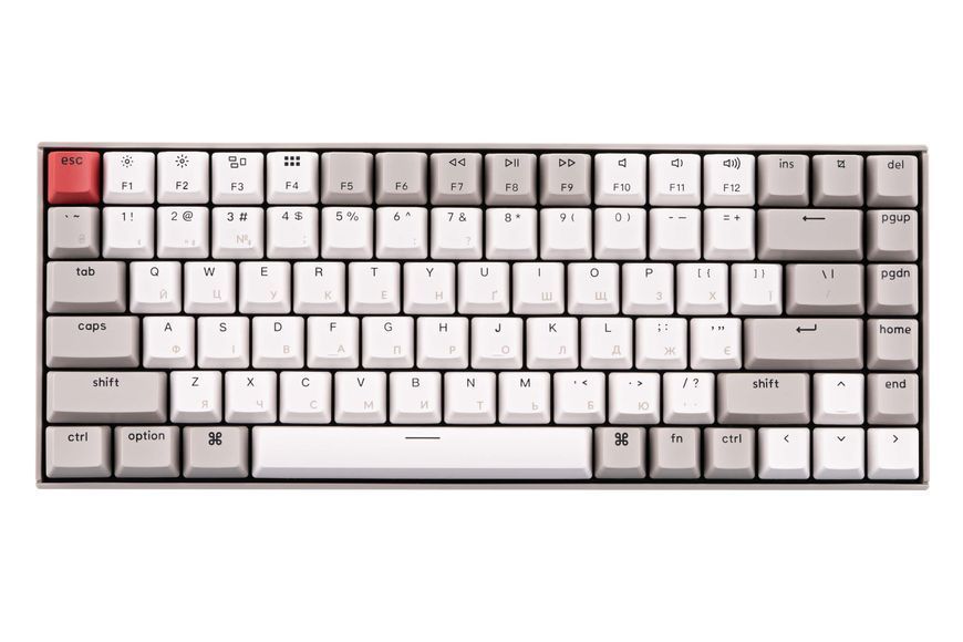 Keychron Клавіатура K2 84 Key Gateron G PRO Red WL UA Retro