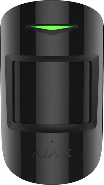 Ajax Беспроводной датчик движения и разбития СombiProtect, Jeweller, 3V CR123A, черный