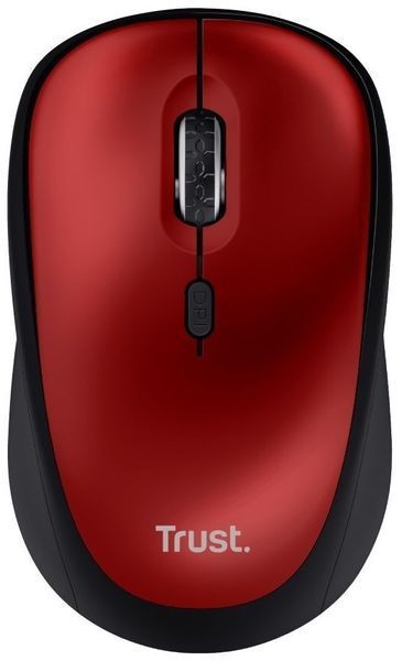 Trust Мышь Yvi+ Silent WL ECO RED