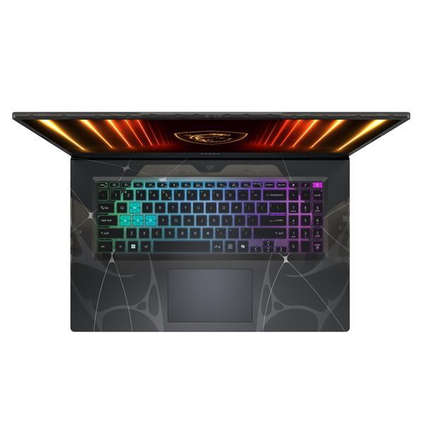 Ноутбук MSI Cyborg 17 B2RWEKG-072XUA 17.3" FHD, Intel 7-240H, 16GB, F1TB, NVD5050-8, DOS, Напівпрозорий чорний 9S7-17U332-072 фото