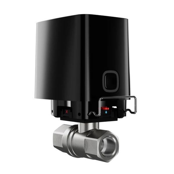 Ajax Комплект охоронної сигналізації StarterKit 2 + Розумний кульовий кран WaterStop 1", чорний