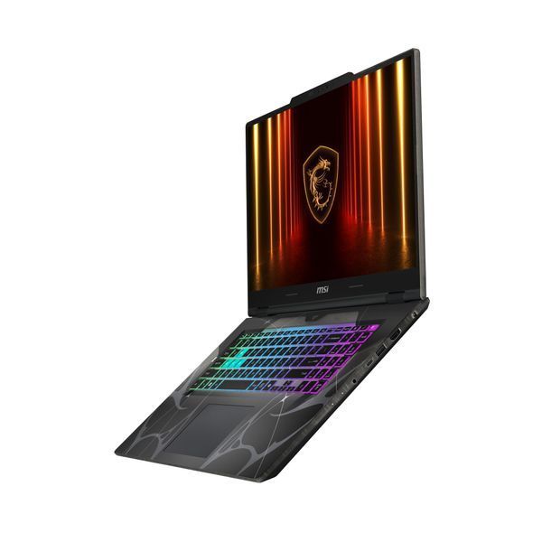 Ноутбук MSI Cyborg 17 B2RWEKG-072XUA 17.3" FHD, Intel 7-240H, 16GB, F1TB, NVD5050-8, DOS, Напівпрозорий чорний 9S7-17U332-072 фото