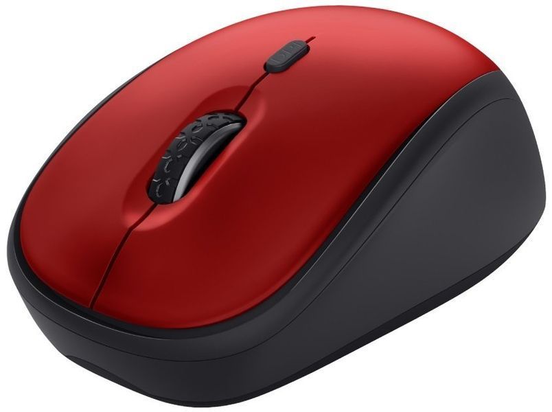 Trust Мышь Yvi+ Silent WL ECO RED