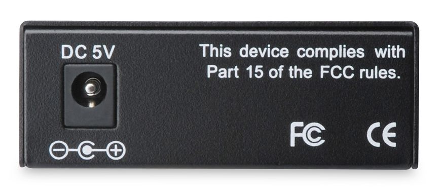 Digitus Медиа конвертор 10 Gigabit Ethernet, SFP supports 1G, 2.5G, 5G and 10G, open slot