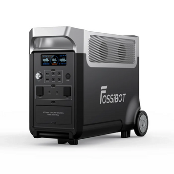 Портативный источник питания FOSSiBOT F3600PRO, LiFePO₄ емкость 3840Втч, мощность 3600Вт, (max4200Вт), 2*USB-QC3, 4*USB-PD(1*100W+3*20W), 1x XT60 12 В / В / 10А(прикуриватель)2x12В / 3А DC5521(розетка 5,5 мм), 42кг,609*321*475 мм FOSSiBOT F3600 PRO фото