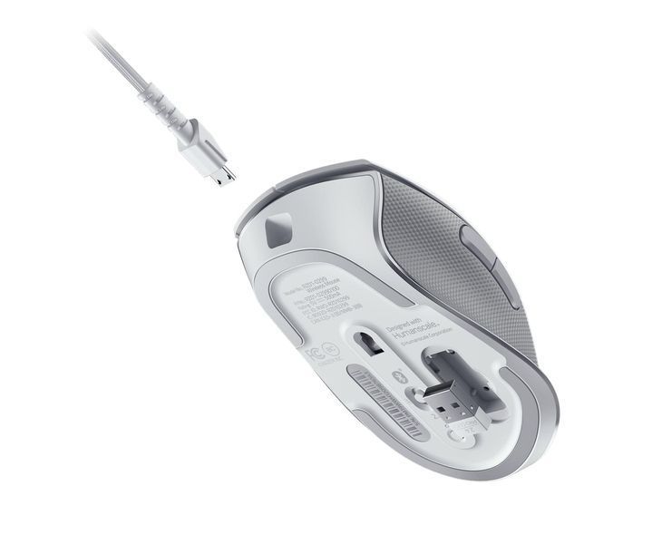 Razer Мышь Pro click USB/WL/BT White/Grey