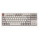 Keychron Клавіатура механічна C1 87Key, Gateron G pro Blue, USB-A, EN/UKR, No Led, Сірий